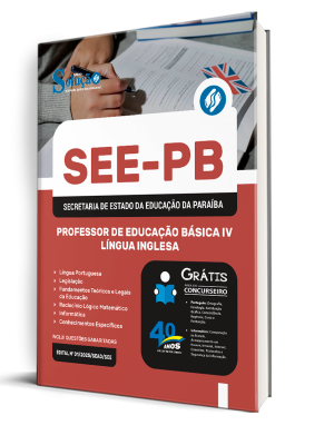 Apostila SEE-PB 2025 - Professor de Educação Básica IV - Língua Inglesa - Imagem 2