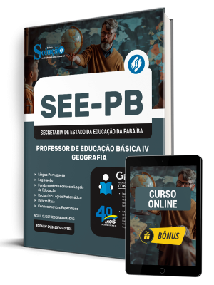 Apostila SEE-PB 2025 - Professor de Educação Básica IV - Geografia - Imagem 1