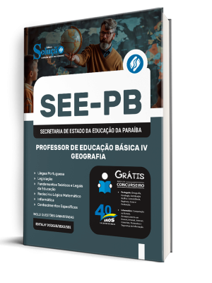 Apostila SEE-PB 2025 - Professor de Educação Básica IV - Geografia - Imagem 2