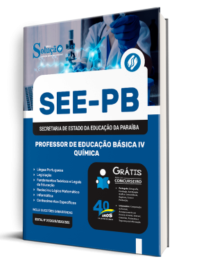 Apostila SEE-PB 2025 - Professor de Educação Básica IV - Química - Imagem 2