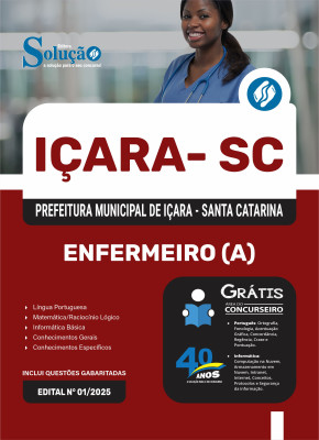 Apostila Prefeitura de Içara - SC 2025 - Enfermeiro(a) - Imagem 3