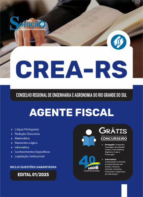 Apostila CREA-RS 2025 - Agente Fiscal - Imagem 3