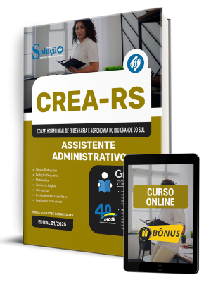 Apostila CREA-RS 2025 - Assistente Administrativo - Imagem 1