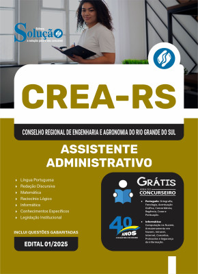 Apostila CREA-RS 2025 - Assistente Administrativo - Imagem 3