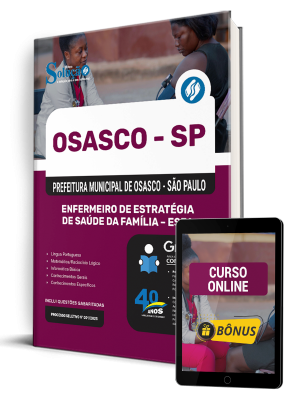 Apostila Prefeitura de Osasco - SP 2025 - Enfermeiro de Estratégia de Saúde da Família - ESF - Imagem 1