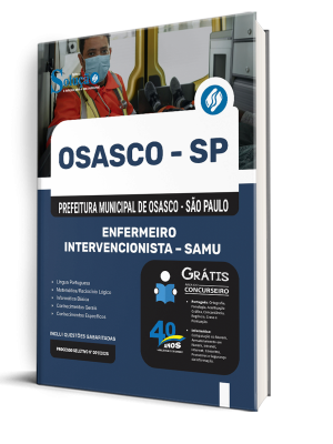 Apostila Prefeitura de Osasco - SP 2025 - Enfermeiro Intervencionista - SAMU - Imagem 2