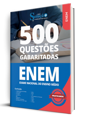Caderno de Questões ENEM - 500 Questões Gabaritadas - Imagem 1