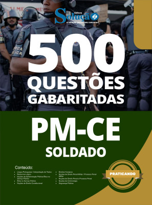 Caderno de Questões PM-CE - Soldado - 500 Questões Gabaritadas - Imagem 2