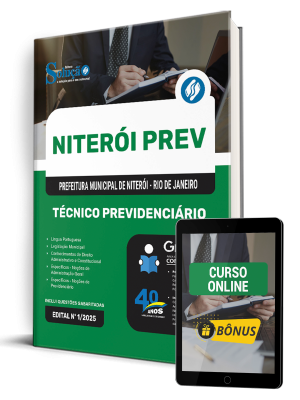 Apostila Niterói Prev - RJ 2025 - Técnico Previdenciário - Imagem 1