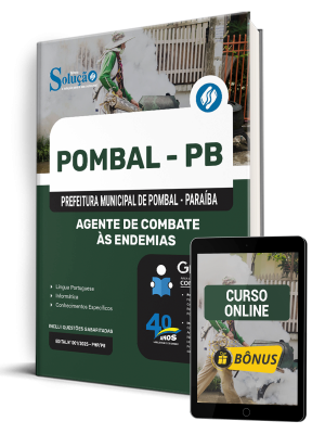 Apostila Prefeitura de Pombal - PB 2025 - Agente de Combate às Endemias - Imagem 1