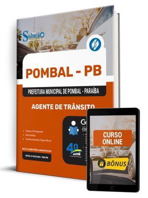Apostila Prefeitura de Pombal - PB 2025 - Agente de Trânsito - Imagem 1