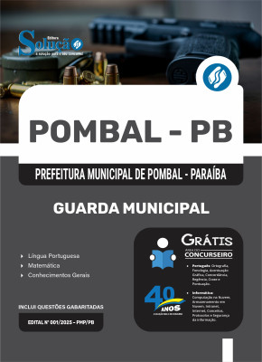 Apostila Prefeitura de Pombal - PB 2025 - Guarda Municipal - Imagem 3