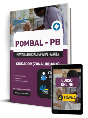 Apostila Prefeitura de Pombal - PB 2025 - Cuidador (Zona Urbana) - Imagem 1
