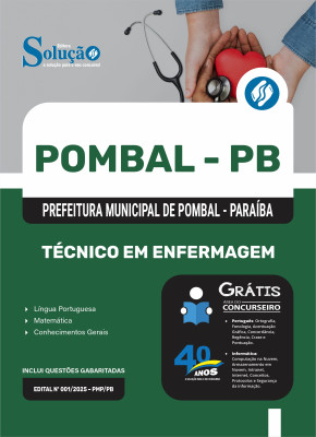 Apostila Prefeitura de Pombal - PB 2025 - Técnico em Enfermagem - Imagem 3