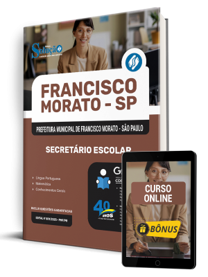 Apostila Prefeitura de Francisco Morato - SP 2025 - Secretário Escolar - Imagem 1