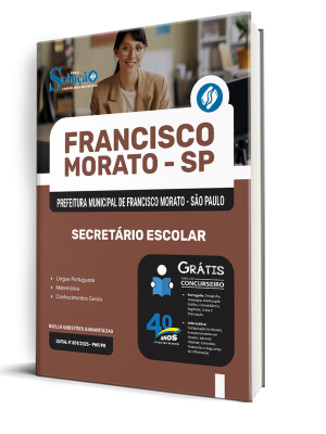 Apostila Prefeitura de Francisco Morato - SP 2025 - Secretário Escolar - Imagem 2