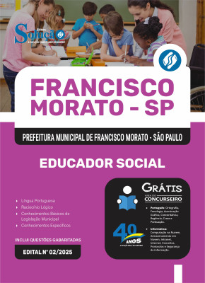 Apostila Prefeitura de Francisco Morato - SP 2025 - Educador Social - Imagem 3
