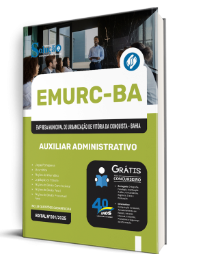Apostila EMURC 2025 - Auxiliar Administrativo - Imagem 2
