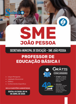 Apostila SME João Pessoa 2025 - Professor de Educação Básica I - Imagem 3
