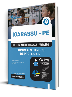 Apostila Prefeitura de Igarassu - PE 2025 - Comum aos Cargos de Professor - Imagem 2