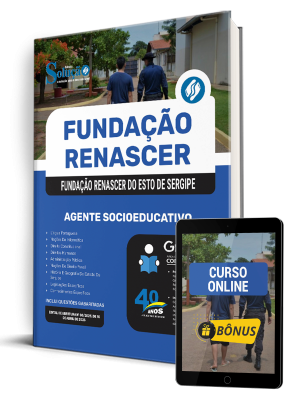 Apostila Fundação Renascer 2025 - Agente Socioeducativo - Imagem 1