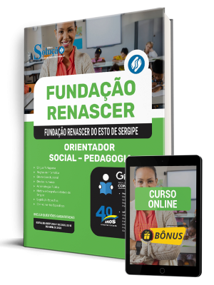 Apostila Fundação Renascer 2025 - Orientador Social - Pedagogia - Imagem 1