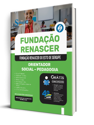 Apostila Fundação Renascer 2025 - Orientador Social - Pedagogia - Imagem 2
