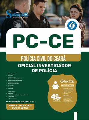 Apostila PC-CE 2025 - Oficial Investigador de Polícia - Imagem 3