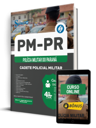 Capa Apostila PM-PR 2025 - Cadete Policial Militar