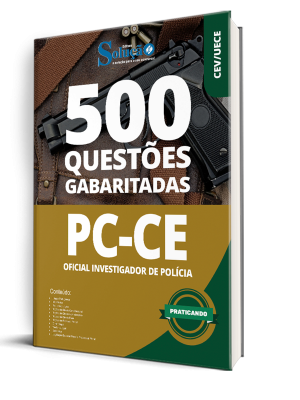 Caderno de Questões PC-CE - Oficial Investigador de Polícia - 500 Questões Gabaritadas - Imagem 1