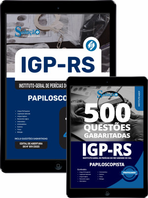 Combo IGP-RS - Papiloscopista - Imagem 1