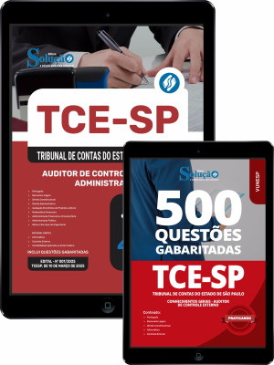 Combo TCE-SP - Auditor de Controle Externo - Administração - Imagem 1