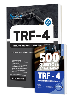 Combo TRF-4 - Técnico Judiciário - Agente da Polícia Judicial - Imagem 1