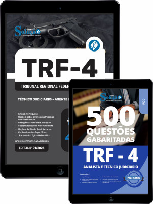 Combo TRF-4 - Técnico Judiciário - Agente da Polícia Judicial - Imagem 1