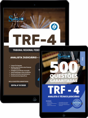 Combo TRF-4 - Analista Judiciário - Serviço Social - Imagem 1