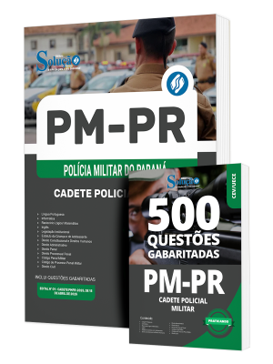 Combo PM-PR - Cadete Policial Militar - Imagem 1