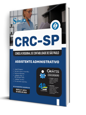 Apostila CRC-SP 2025 - Assistente Administrativo - Imagem 2
