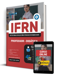 Capa Apostila IFRN 2025 - Professor - Didática