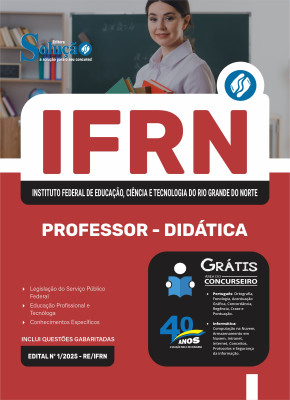 Apostila IFRN 2025 - Professor - Didática - Imagem 3