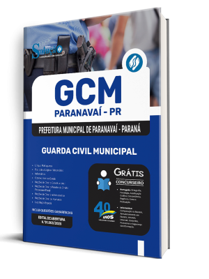 Apostila Prefeitura de Paranavaí - PR 2025 - Guarda Civil Municipal - Imagem 2