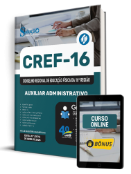 Capa Apostila CREF-16 2025 - Auxiliar Administrativo