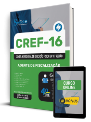 Capa Apostila CREF-16 2025 - Agente de Fiscalização