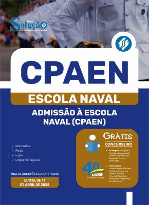 Apostila Escola Naval em PDF 2025 - Oficial da Marinha - Imagem 1