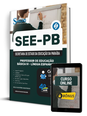 Apostila SEE-PB 2025 - Professor de Educação Básica IV - Língua Espanhola - Imagem 1