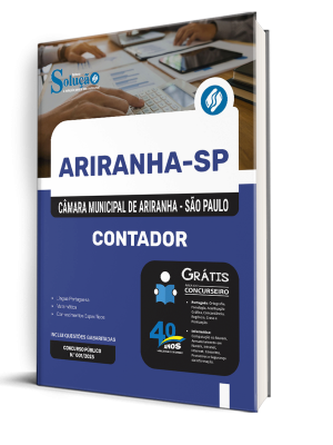 Apostila Câmara de Ariranha - SP 2025 - Contador - Imagem 2