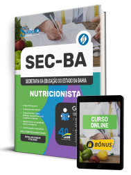 Capa Apostila SEC-BA 2025 - Nutricionista