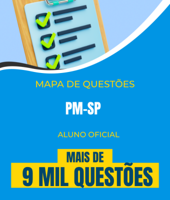 Mapa de Questões Online - PM-SP - Aluno-Oficial - 9 Mil Questões - Imagem 1