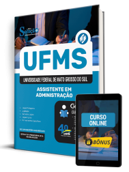 Capa Apostila UFMS 2025 - Assistente em Administração