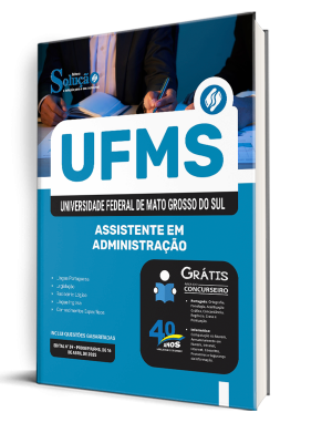 Apostila UFMS 2025 - Assistente em Administração - Imagem 2