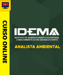 Capa Curso IDEMA-RN - Analista Ambiental